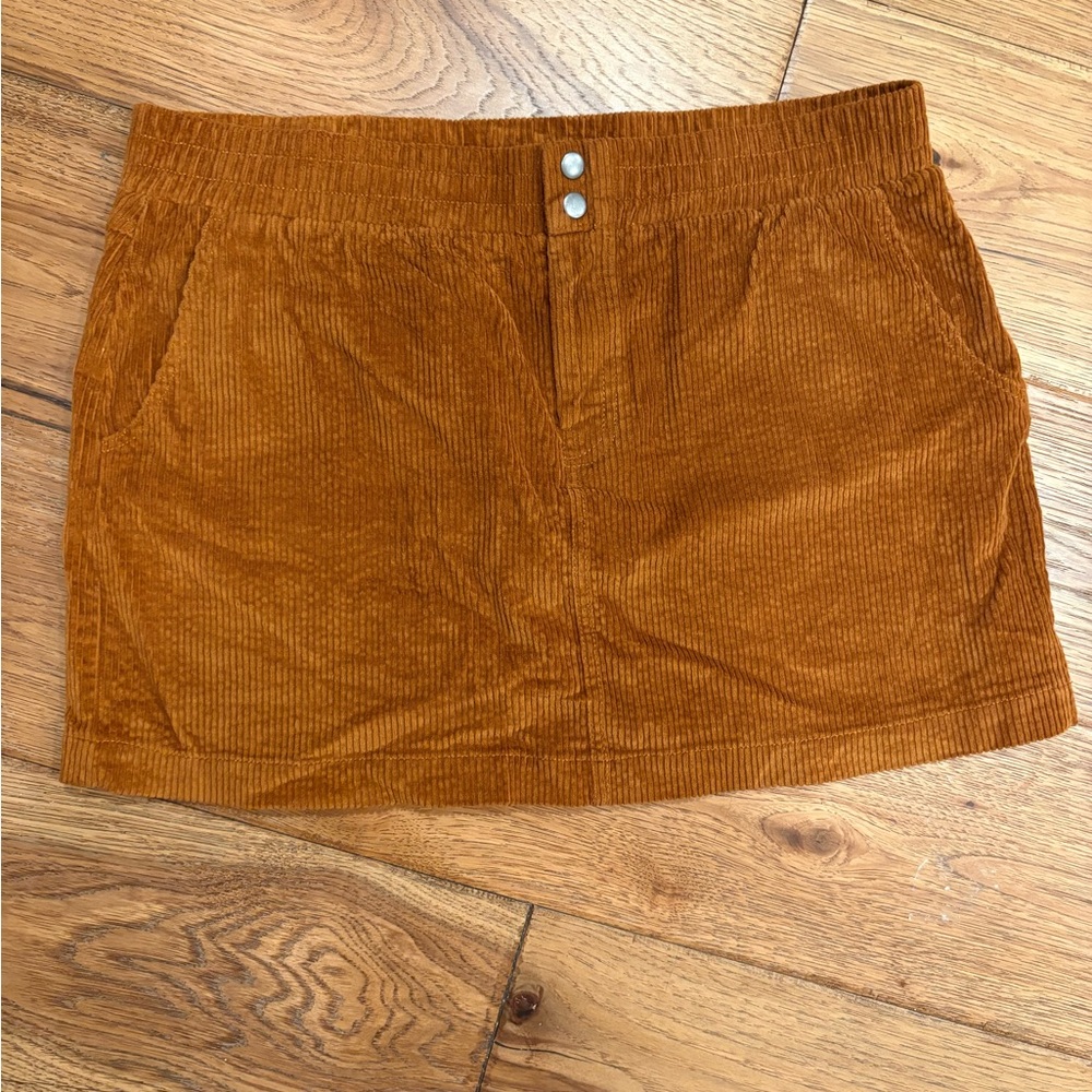 Abound Rust Corduroy Skirt